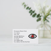 BeveiligingsVisitekaartjes Visitekaartje (Staand voorkant)