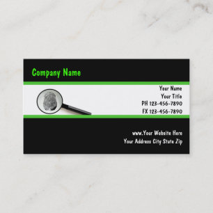 BeveiligingsVisitekaartjes Visitekaartje