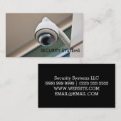 Beveiligingsvisitekaartjes Visitekaartje (Voorkant / Achterkant)