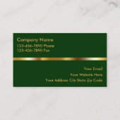 BeveiligingsVisitekaartjes Visitekaartje (Achterkant)