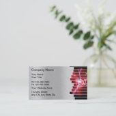 BeveiligingsVisitekaartjes Visitekaartje (Staand voorkant)