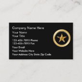 BeveiligingsVisitekaartjes Visitekaartje (Voorkant)