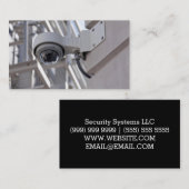 Beveiligingsvisitekaartjes Visitekaartje (Voorkant / Achterkant)