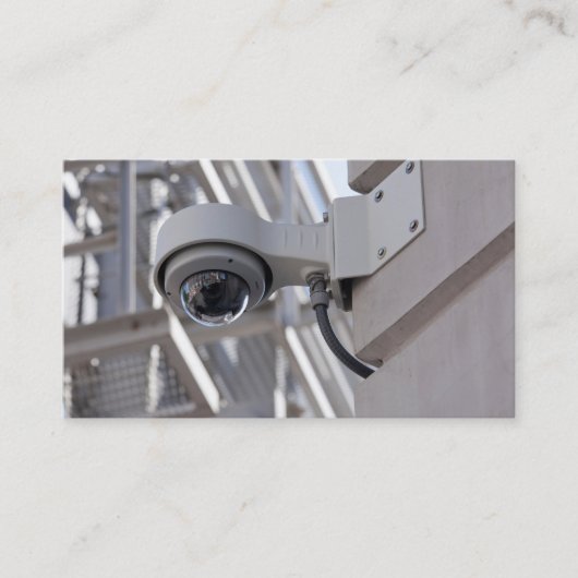 Beveiligingsvisitekaartjes Visitekaartje (Voorkant)