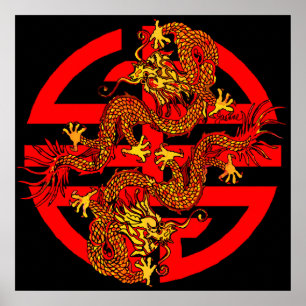 Beveiligingszegel afdrukken poster