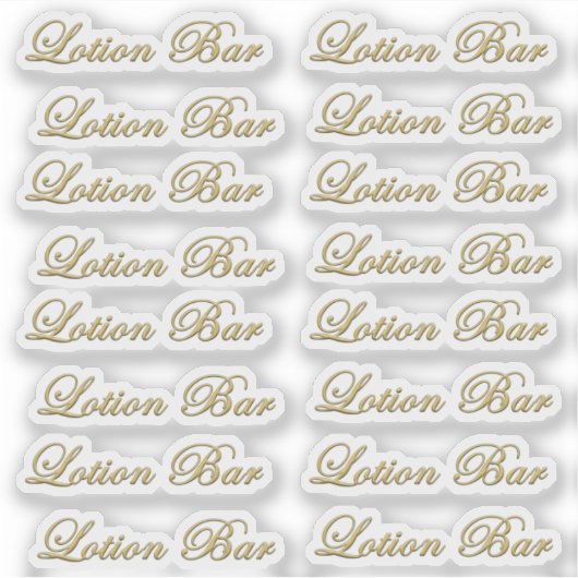 Bevelde metalen balk met gouden scriptfunctie wate sticker (Voorkant)