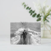 Bevelhebber E C Boyle VC Briefkaart (Staand voorkant)