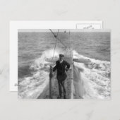 Bevelhebber E C Boyle VC Briefkaart (Voorkant / Achterkant)