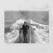 Bevelhebber E C Boyle VC Briefkaart (Voorkant)