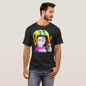 Bevelhebber Keen HD - Retro DOS game fan items Ess T-shirt (Voorkant volledig)
