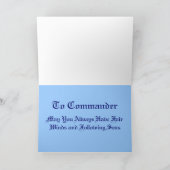 Bevelhebber van de USPHS-Kaart van het korps-comma Kaart (Binnen)