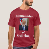 Bevelhebber van Sedition T-Shirt (Voorkant)