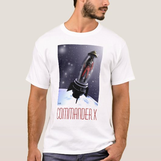 Bevelhebber X 02 T-shirt (Voorkant)