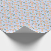 Bever en Vogel Cadeaupapier (Hoek)