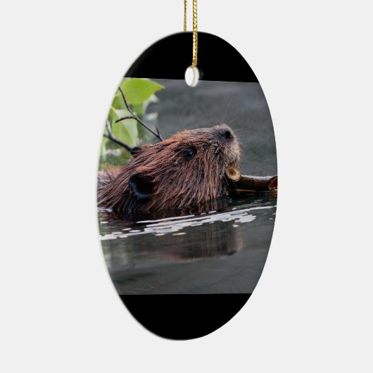 bever keramisch ornament (Rechts)