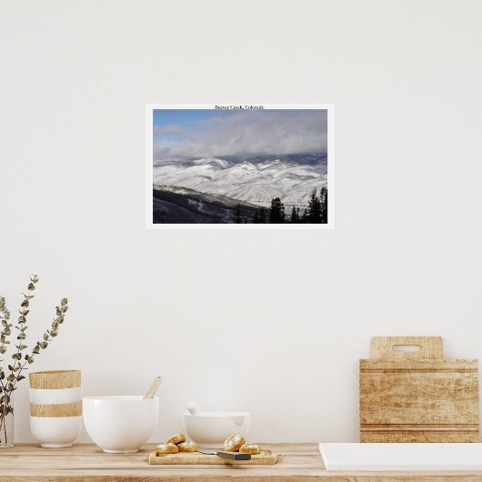 bever kreek poster (Keuken)