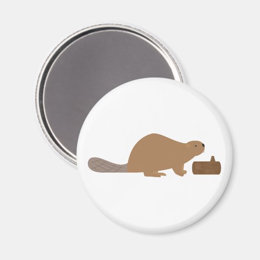Bever Magneet (Voorkant / Achterkant)
