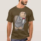 Bever pak trouwpak t-shirt (Voorkant)