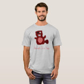 bever pirate t-shirt (Voorkant volledig)