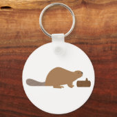 Bever Sleutelhanger (Voorkant)