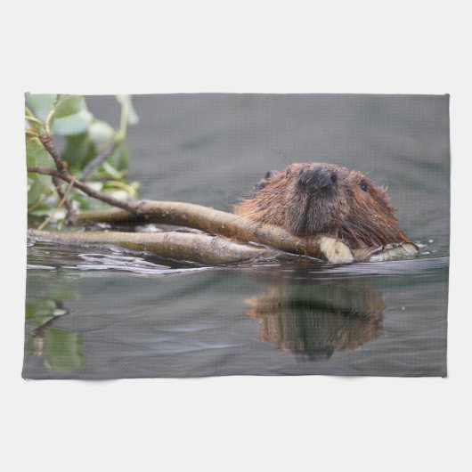 bever theedoek (Horizontaal)