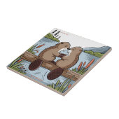 Bever Valentijn Tegeltje (Zijkant)