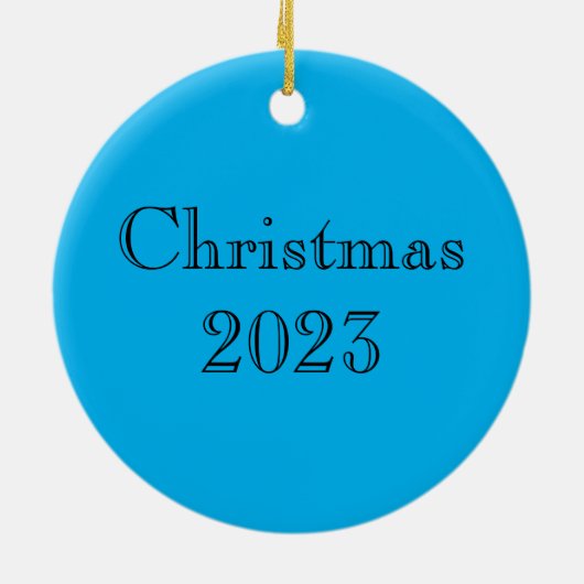 Bever van zoet Glas in lood Keramisch Ornament (Achterkant)