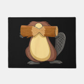 Bever voor Halloween Dieren Cosplay Deurmat (Voorkant)