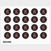 Bever voor ronde sticker (Vel)
