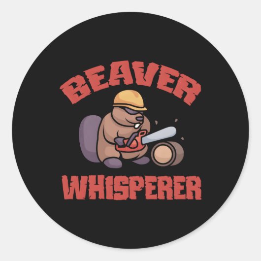 Bever voor ronde sticker (Voorkant)