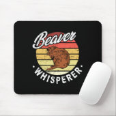 Bever Whisperer Bever Hunting Lover Muismat (Met muis)