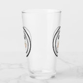 Beveraart tot papa est 2026 Bierglas Cadeau Glas (Links)