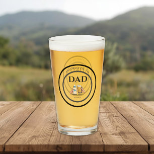 Beveraart tot papa est 2026 Bierglas Cadeau Glas