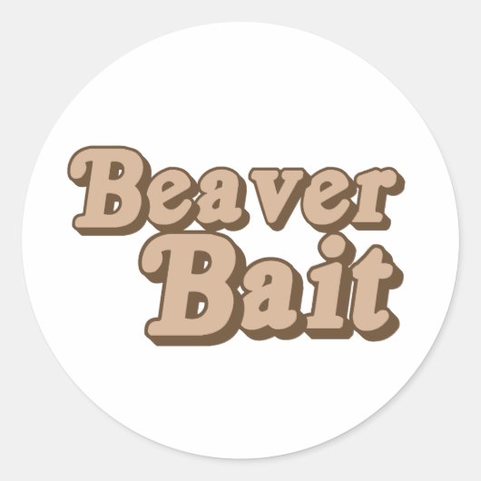 Beveraas Ronde Sticker (Voorkant)