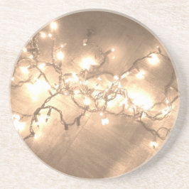 Beverage Coaster "Ggloed Lights" Zandsteen Onderzetter