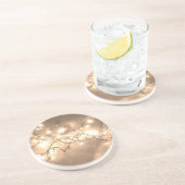 Beverage Coaster "Ggloed Lights" Zandsteen Onderzetter (Zijkant)