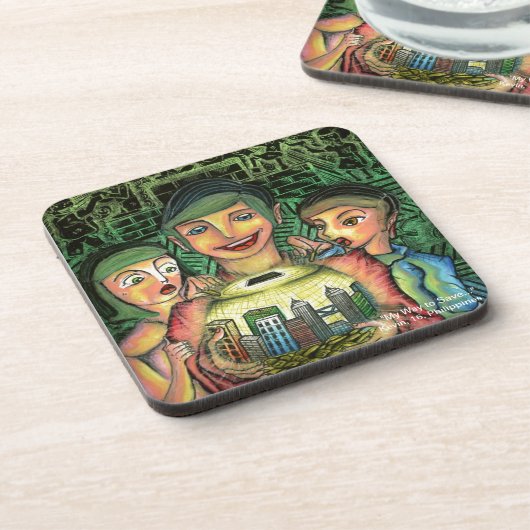 Beverage Coasters Drankjes Onderzetter (Linkerzijde)