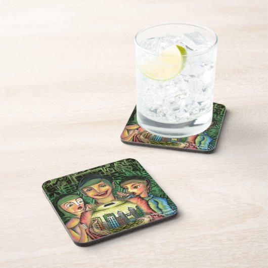 Beverage Coasters Drankjes Onderzetter (Rechterzijde)