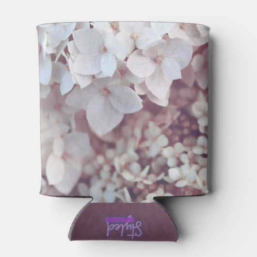 Beverage Cooler Blush Pink Hydrangea Botanical (Achterkant)