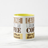 Beverage Instructies met naam Mok (Midden)