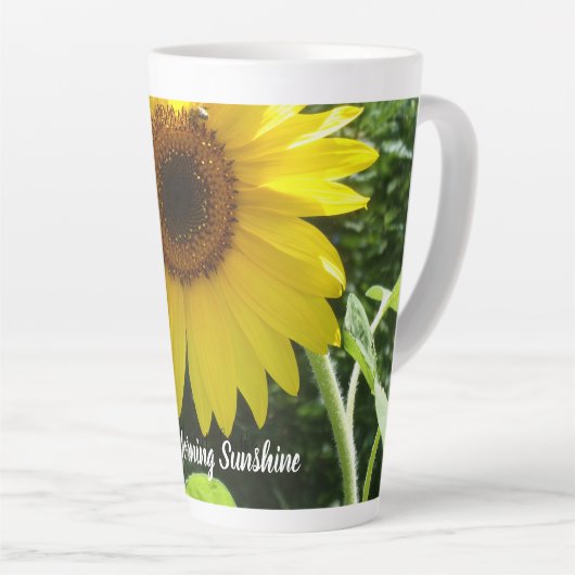 Beverage Mug, Good Morning Sunshine, Coffee Cup Latte Mok (Rechterhoek)