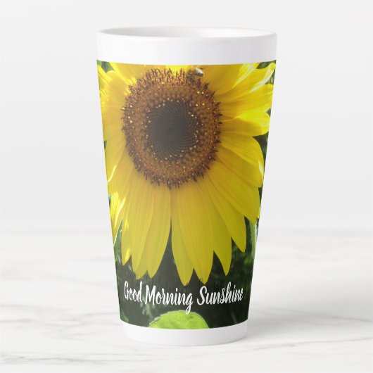 Beverage Mug, Good Morning Sunshine, Coffee Cup Latte Mok (Voorkant)
