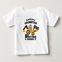 Beverd tot grote broer Baby fijne Jersey T-Shirt