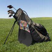 Beverderd tot Zus Geschat 2025 III Golfhanddoek (Groen)
