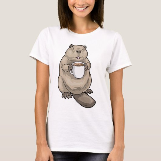 Beveren koffiemok t-shirt (Voorkant)
