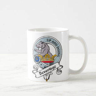 Beveridge Clan Badge Koffiemok