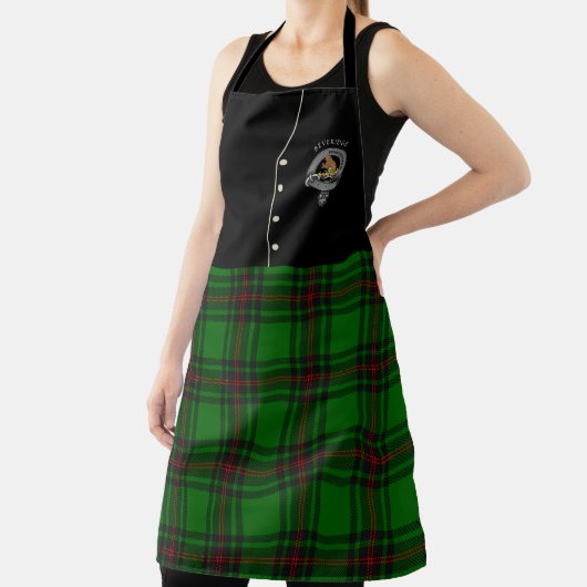 Beveridge Clan Badge & Tartan Kilt Schort (Insitu)