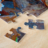 Beverige Herfstbladeren Aangepaste Legpuzzel (Zijkant)
