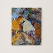 Beverige Herfstbladeren Aangepaste Legpuzzel (Verticaal)