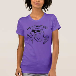 Beverkankerbewustzijn T-shirt | Kanker krijger